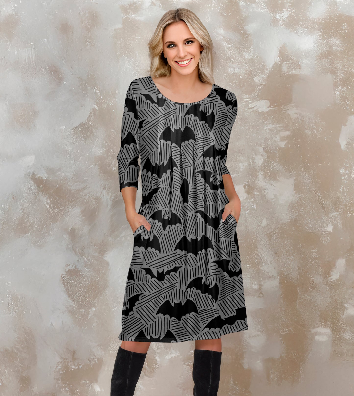 Grey and Black-