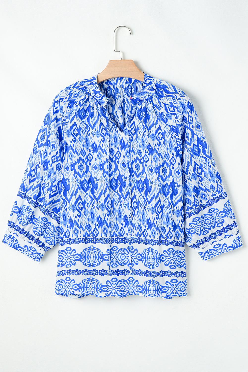 Threaded Pear Anne 4 Sleeve Tied Blouse