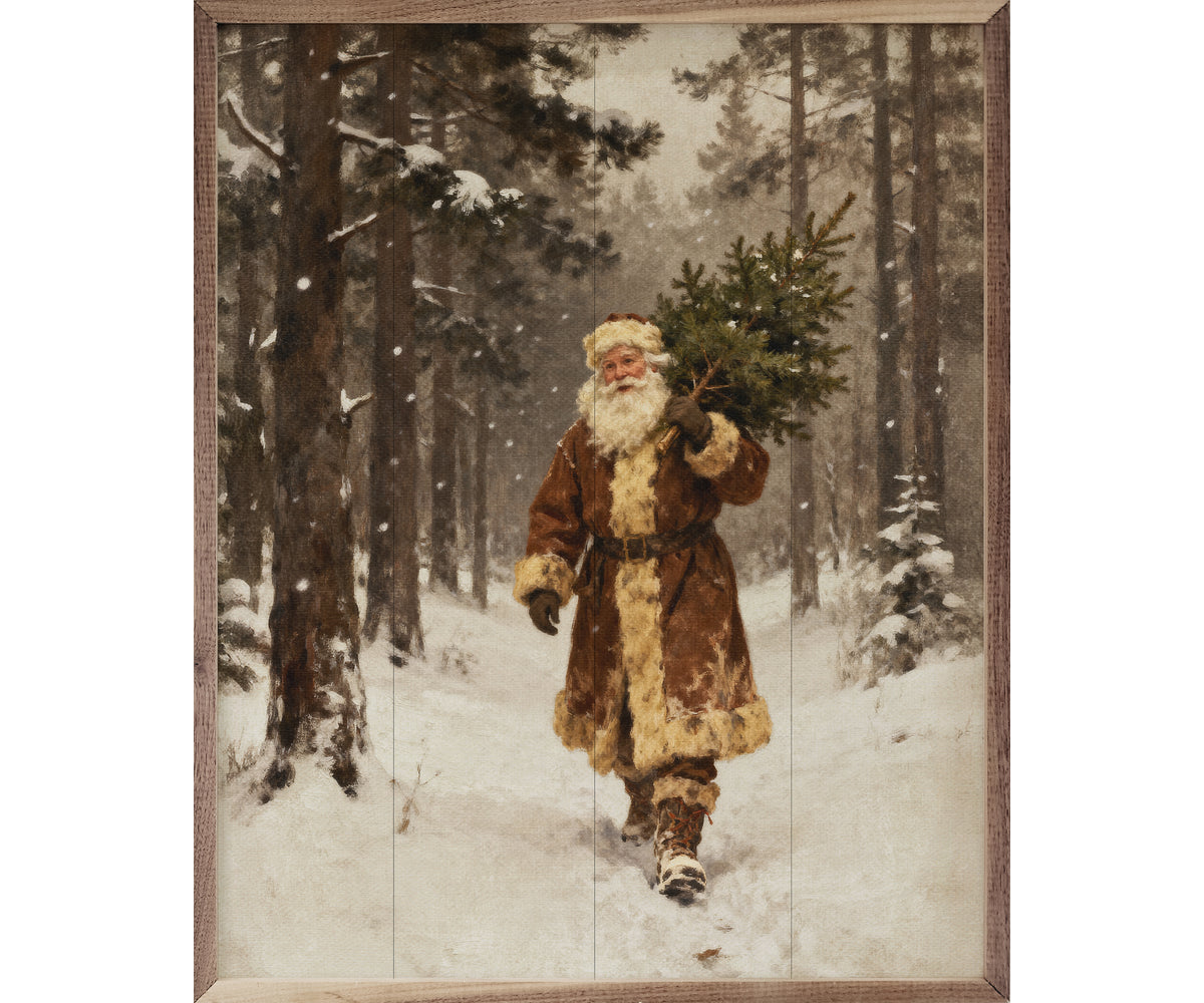 Kendrick Home Santa And The Christmas Tree