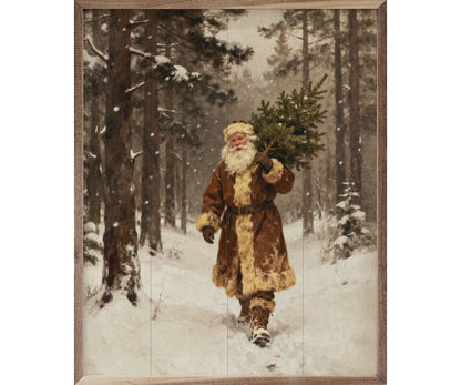 Kendrick Home Santa And The Christmas Tree