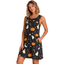 Black Orange Multicolor Halloween Print