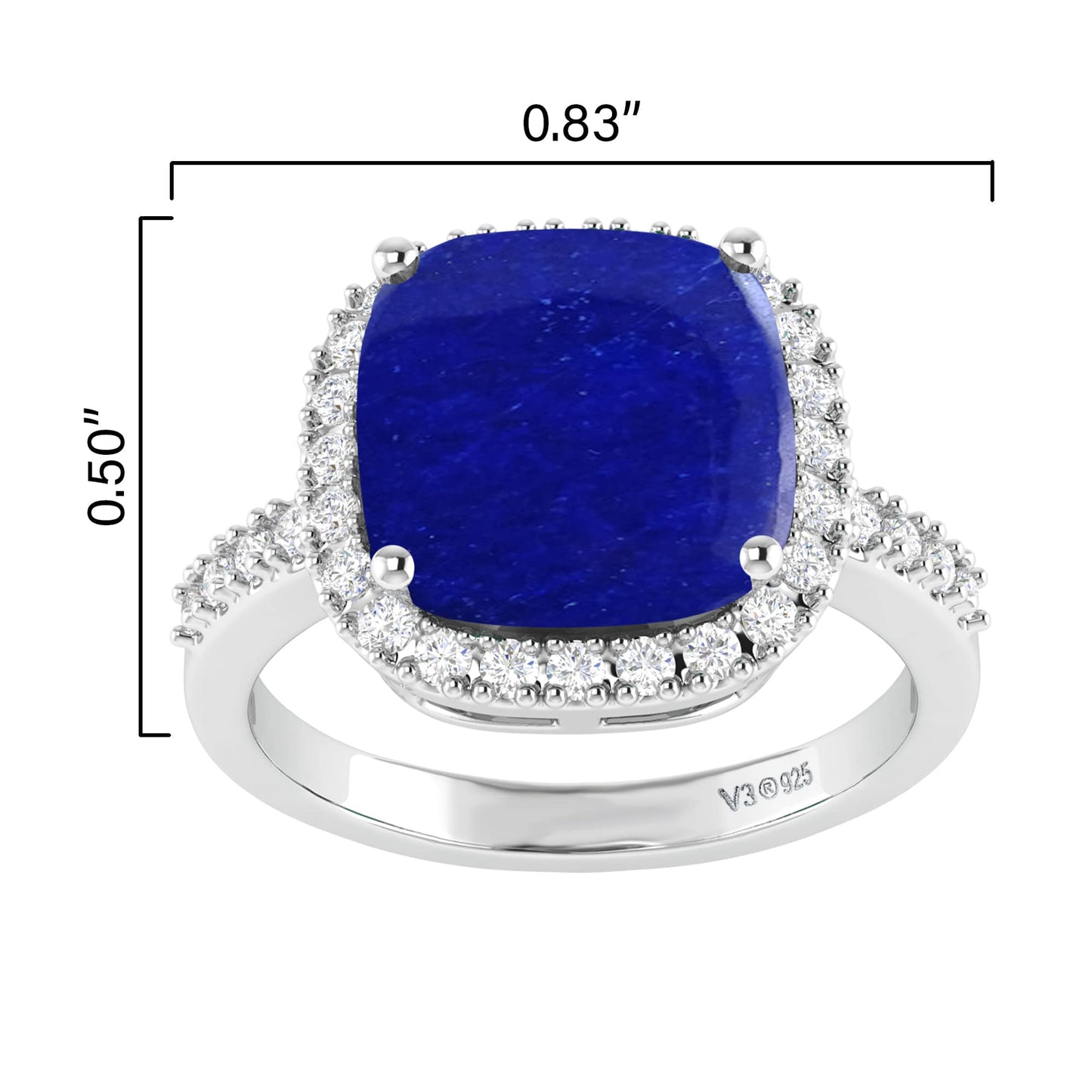 Blue, White-