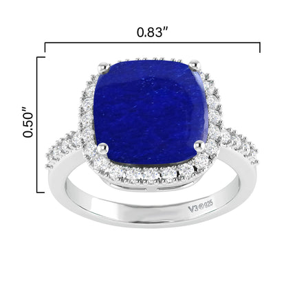 Blue, White-