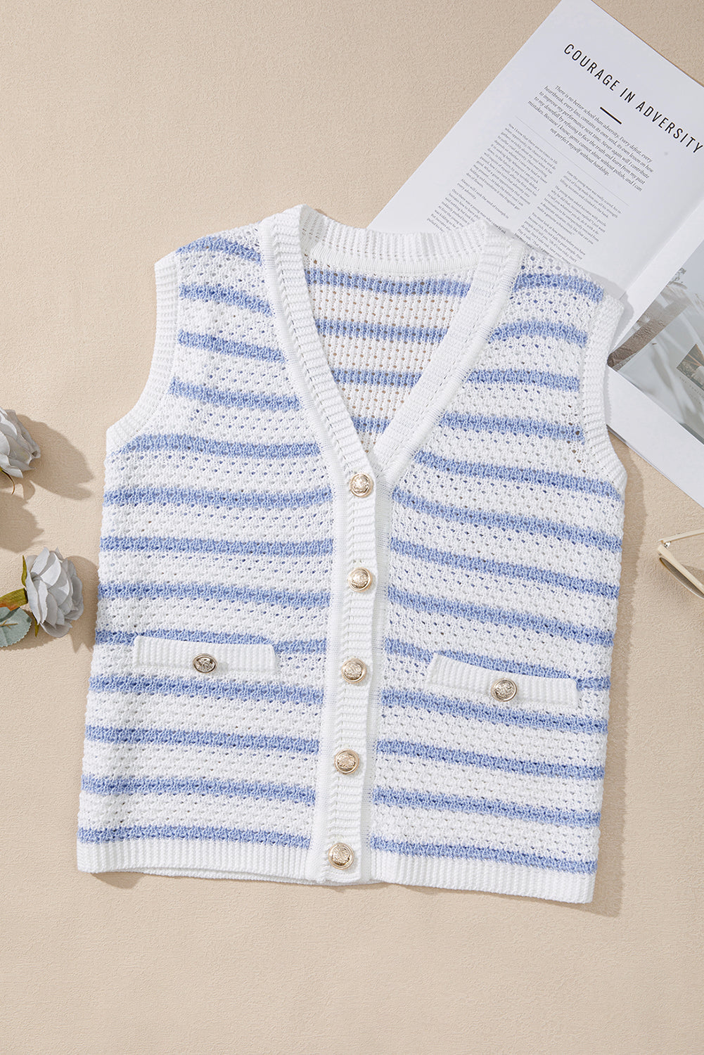 Sky Blue Stripe-