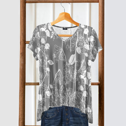 Grey and White-