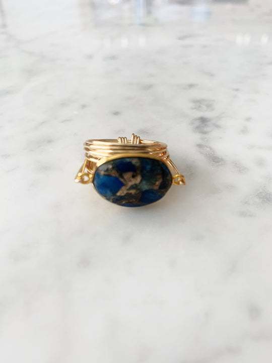 Blue-