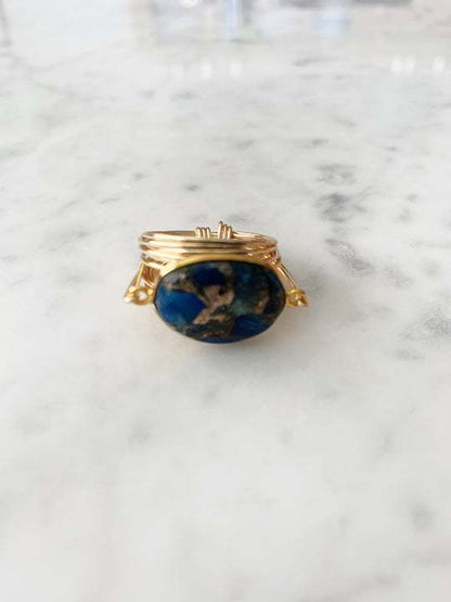 Blue-