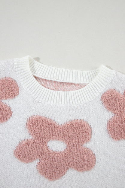 Threaded Pear Aria Drop Shoulder Loose Sweater