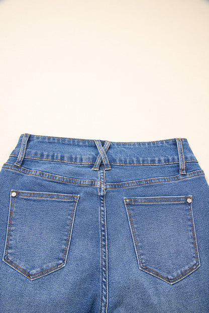 Threaded Pear Mikaela Fly Straight Leg Jeans