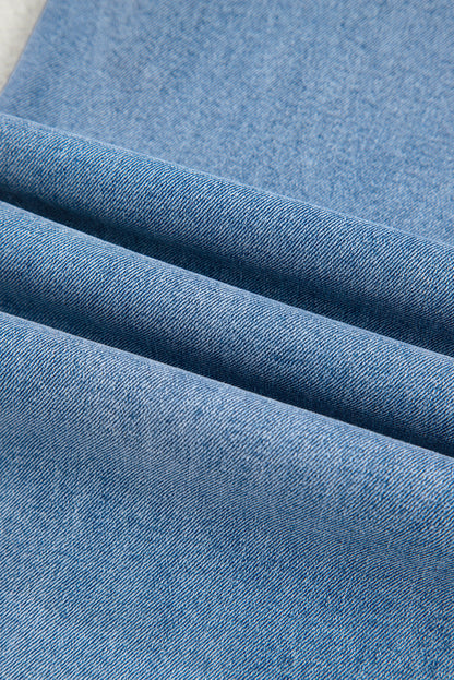 Threaded Pear Ava Sash Wide Leg Jeans
