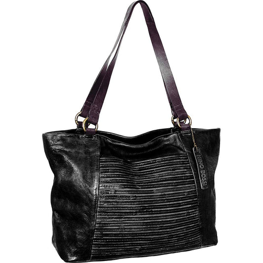 My Camila Leather Tote in Black