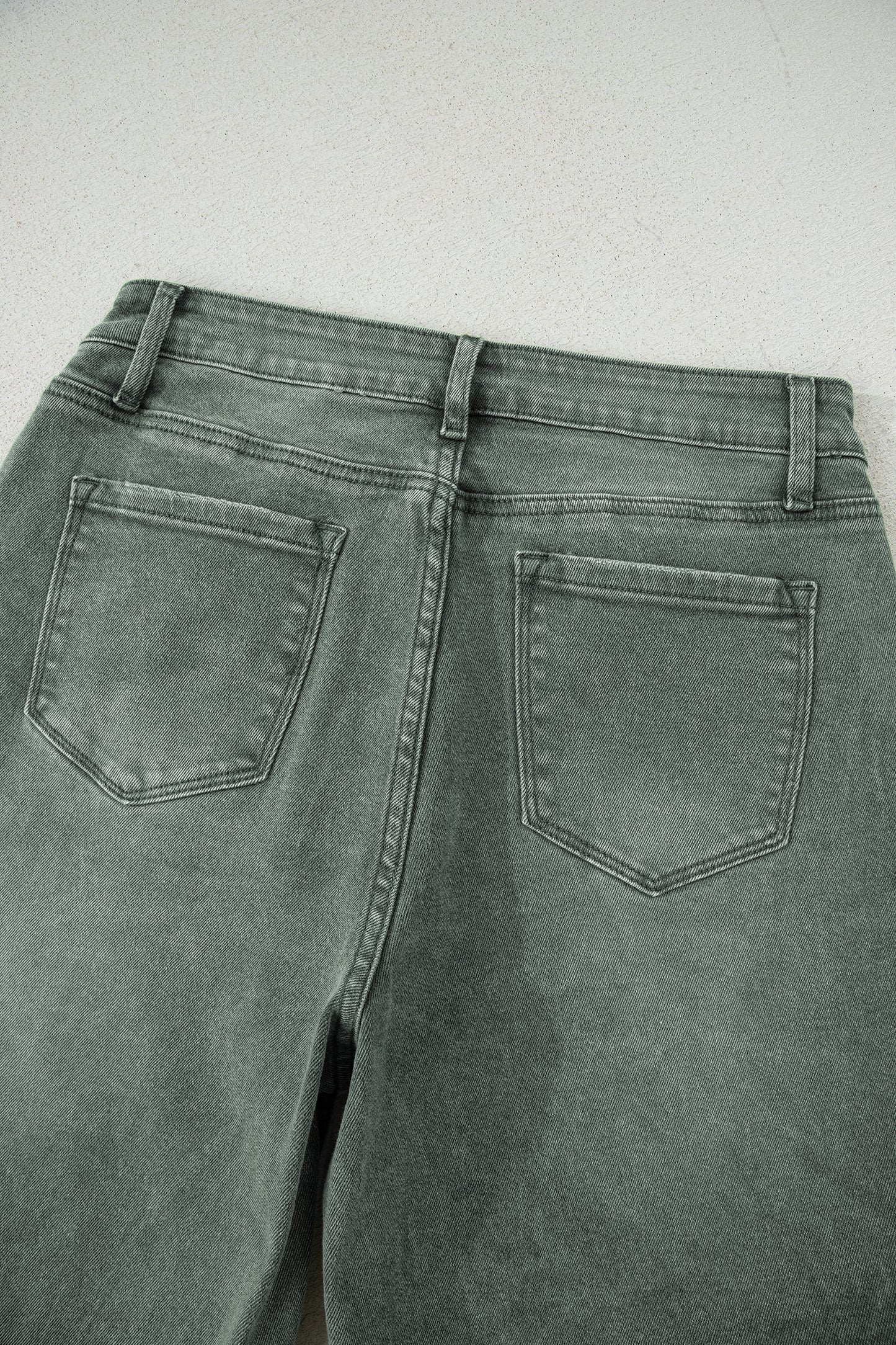 Threaded Pear Karla Edge Wide Leg Jeans