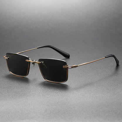 Pure Titanium Polarized Sunglasses – Retro British Style