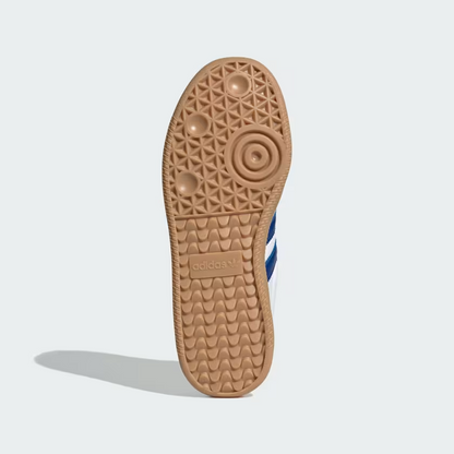 adidas Samba XLG Men's Sneakers — White/Blue Leather Low-Top
