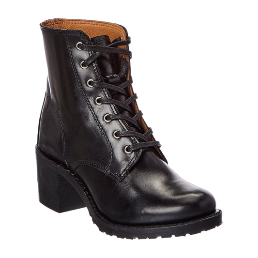 Frye Sabrina 6G Lace-Up Leather Boot