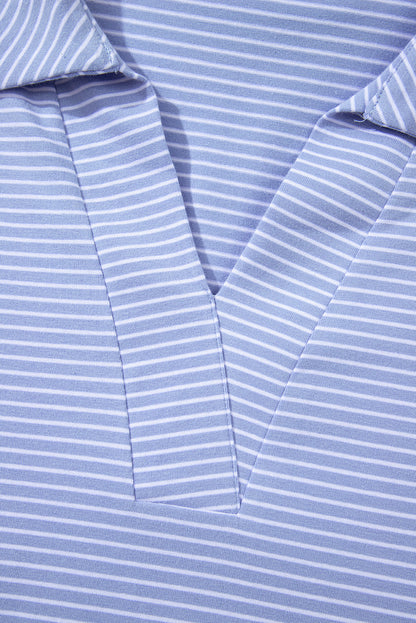 Threaded Pear Lilian Dolman Sleeve Polo Shirt Set