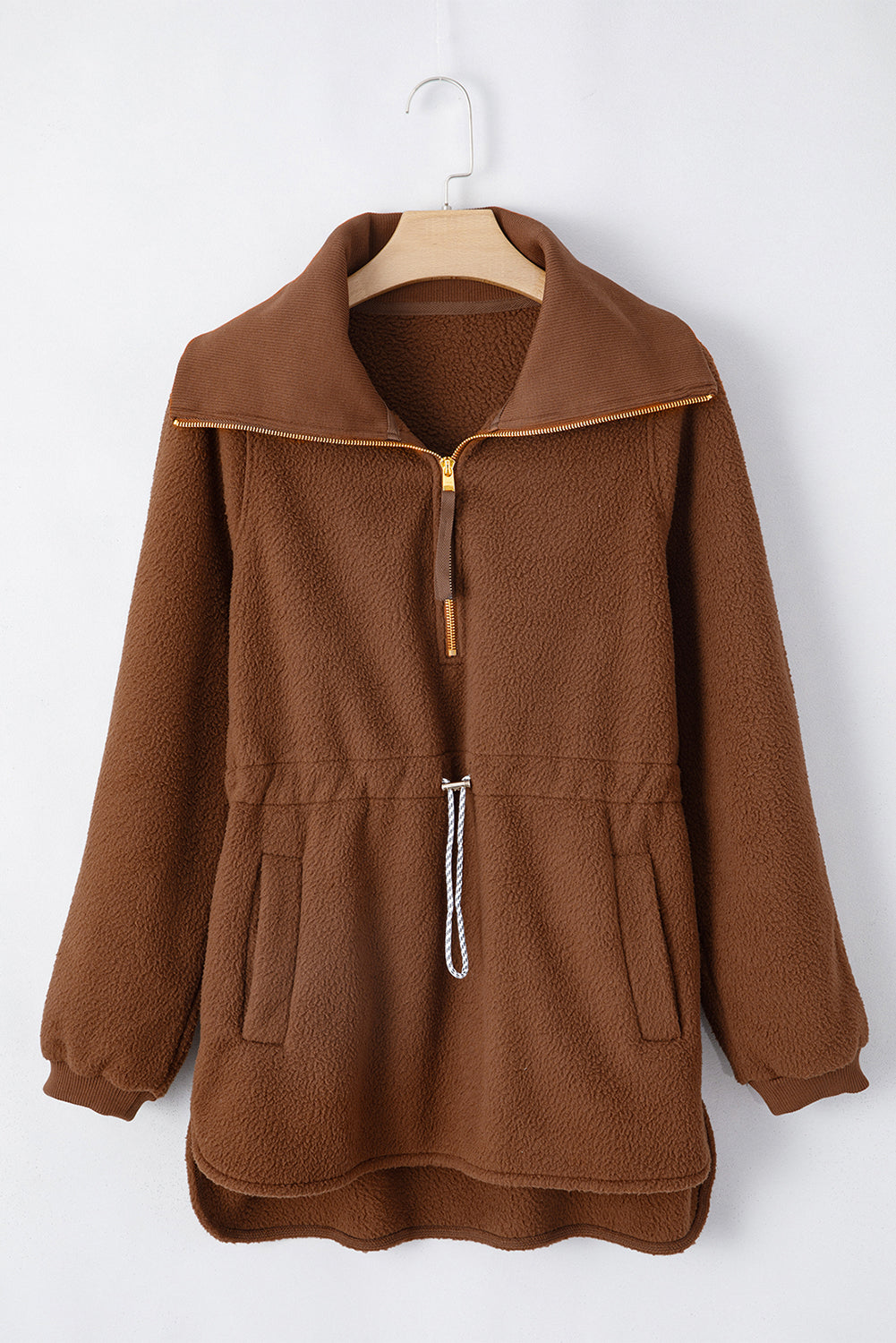 Threaded Pear Audrey Half Zip Fleece Pullover
