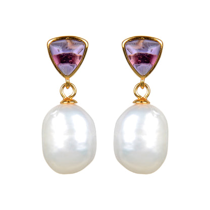 Purple, White-