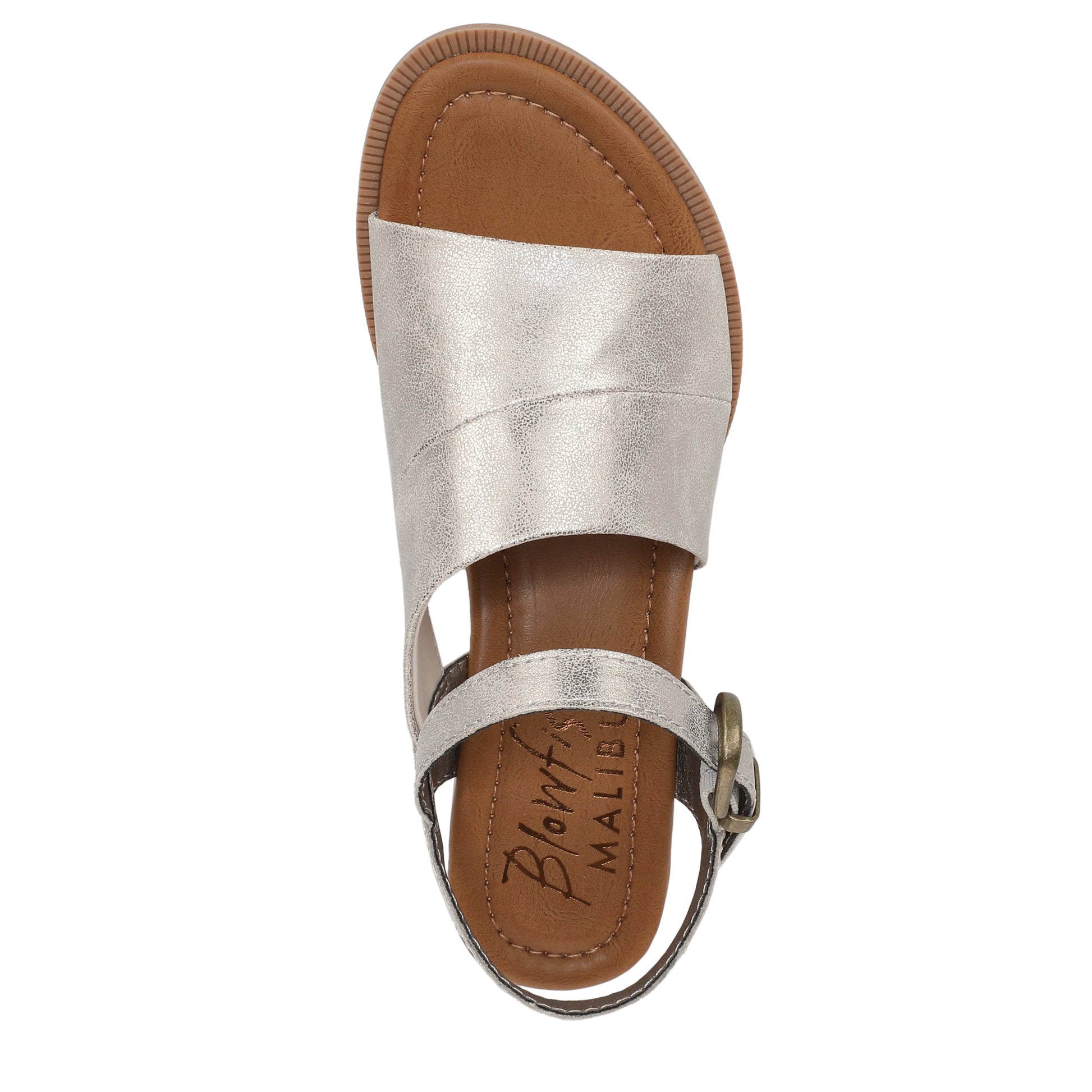 Cloud Metallic Faux Leather