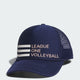 Collegiate Navy / Rose / White