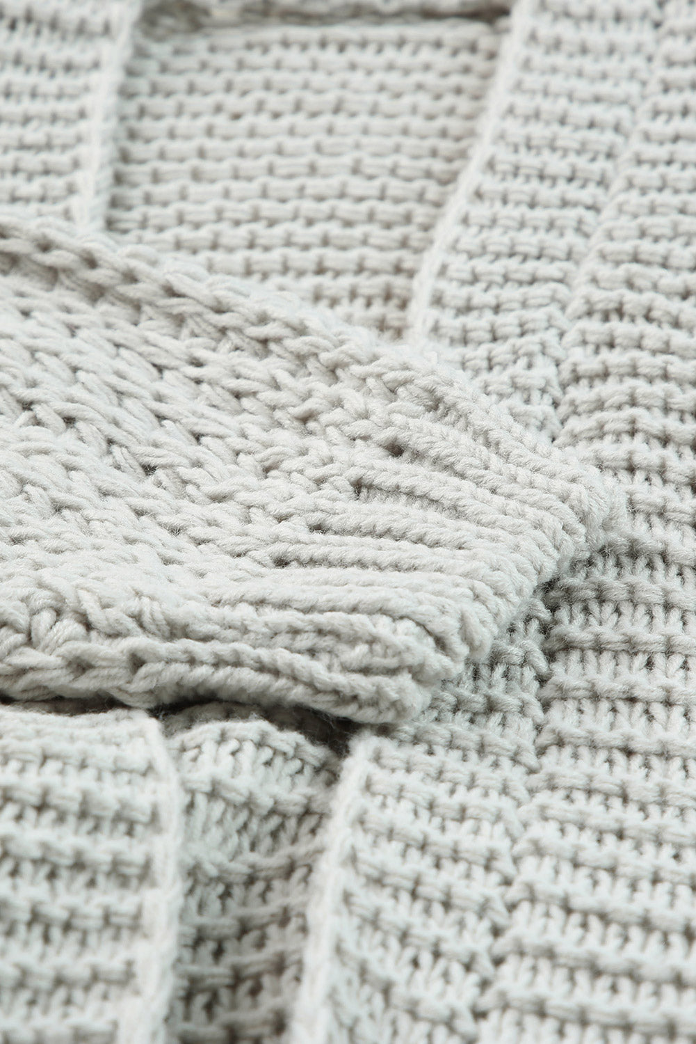 Threaded Pear Oakley Shoulder Puff Sleeve Cardigan