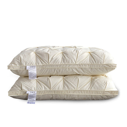 Luxurious White Goose Down Pillow