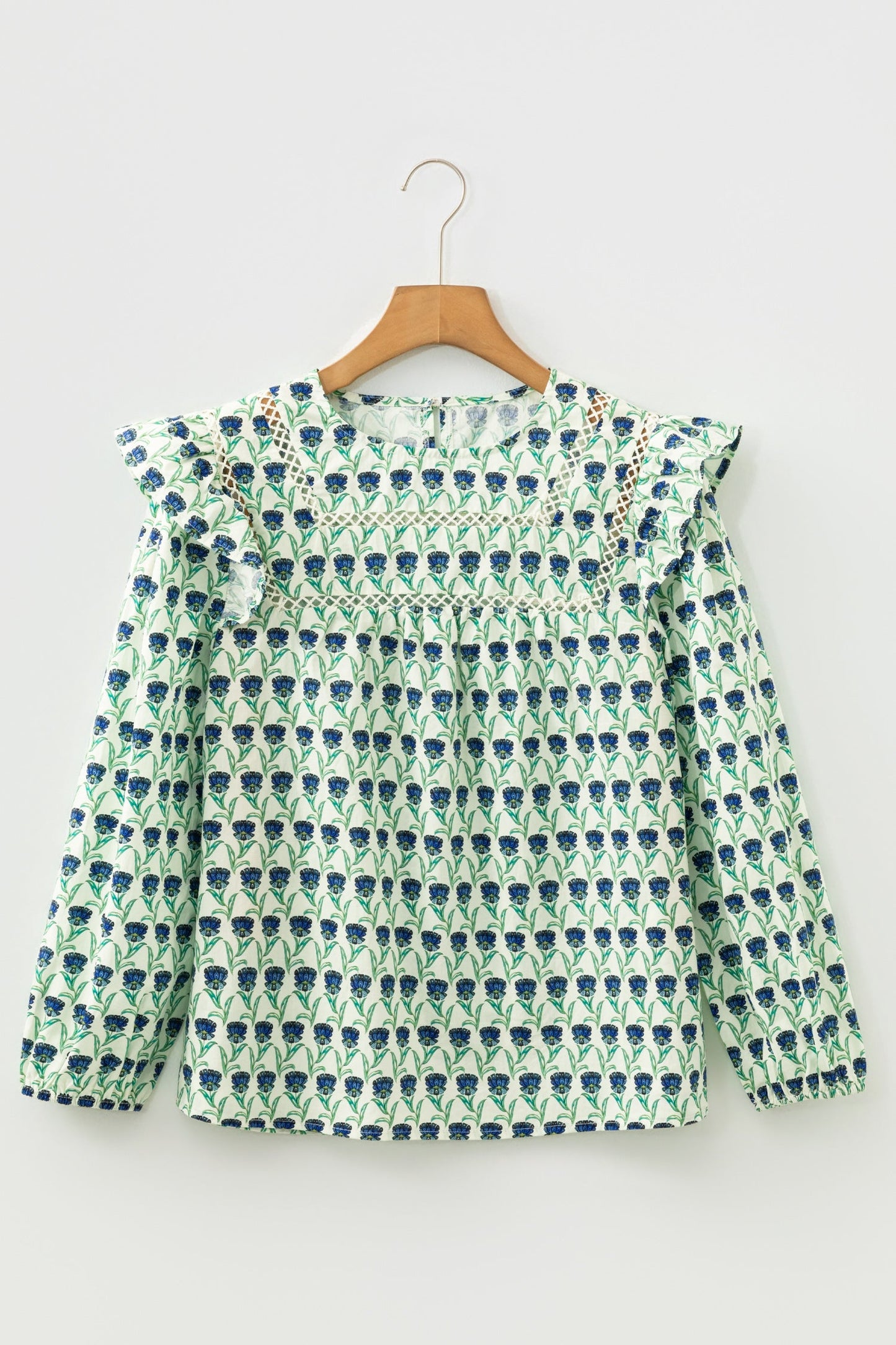 Threaded Pear Amalia Long Sleeve Blouse Long Sleeve Top