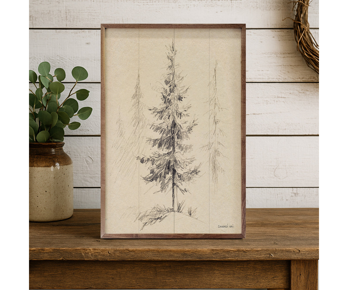 Kendrick Home Elegant Pine I By Danhui Nai