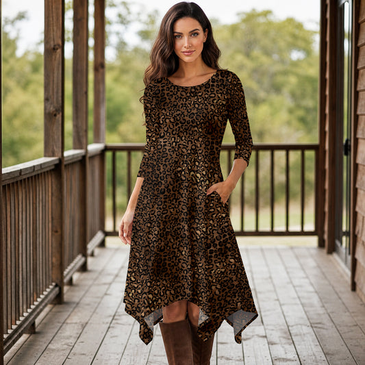 Brown and Black-