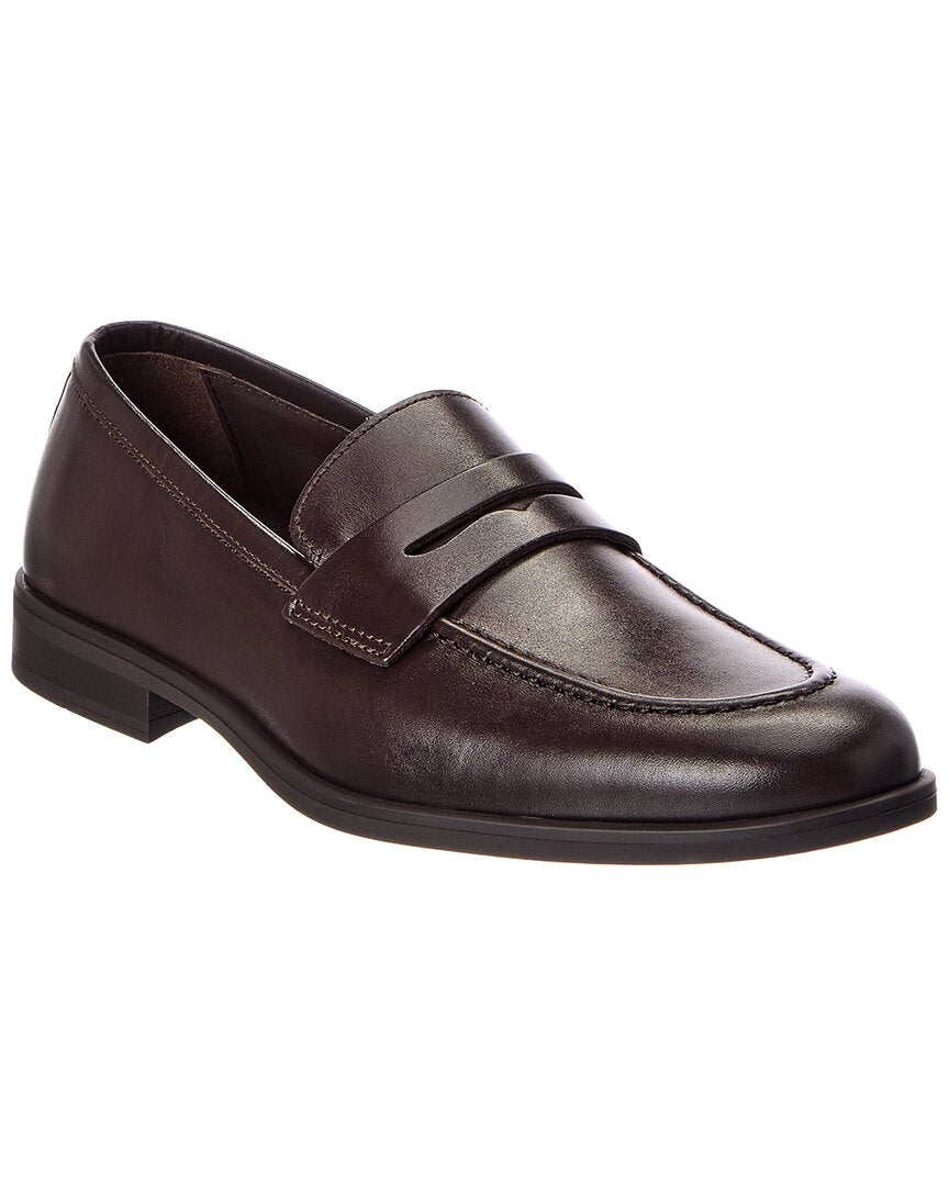 DARK BROWN LEATHER-