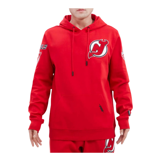 Pro Standard NHL New Jersey Devils Classic Pull-Over Men Hoodie Red
