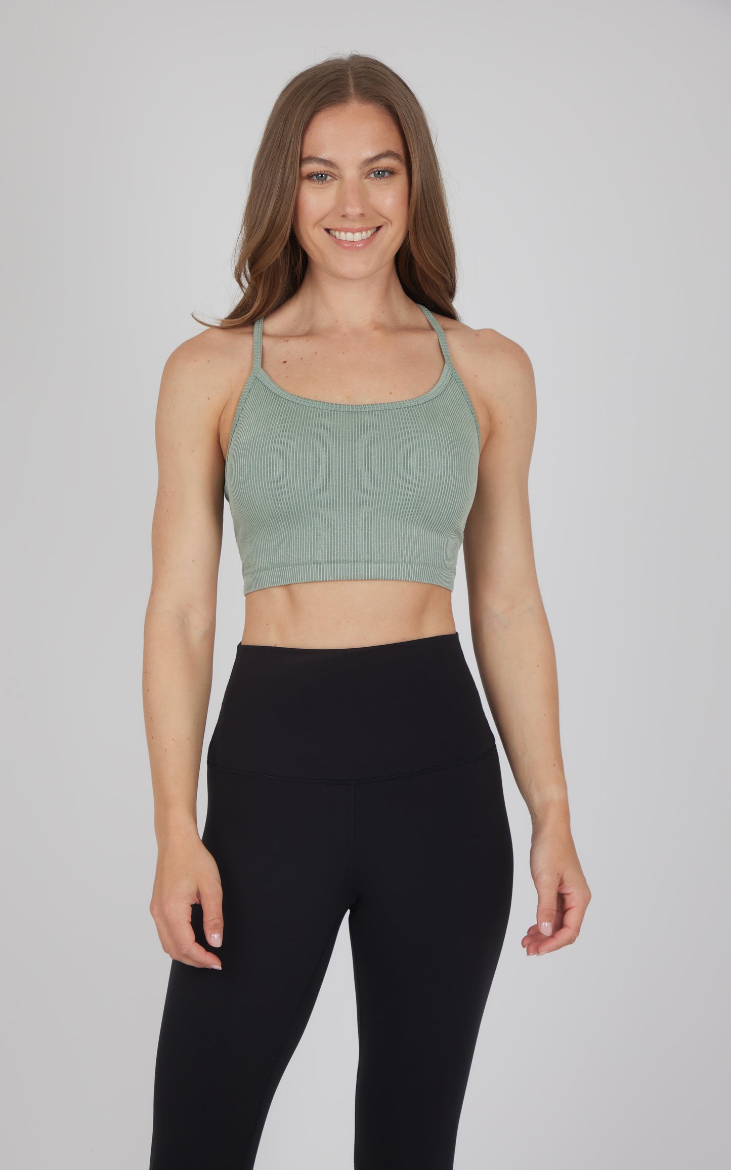2 PK Ribbed Seamless Rosaline Bra - Our Cafe Story