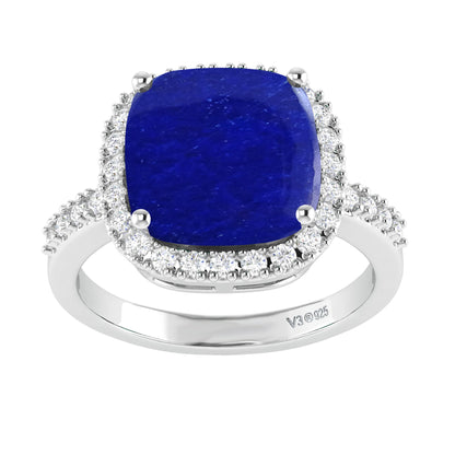 Blue, White-