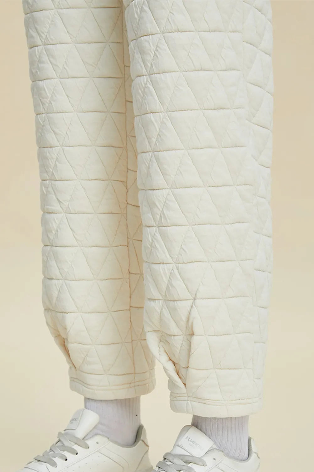 Double Take Full Size Texture Round Neck Long Sleeve Top and Pants Set
