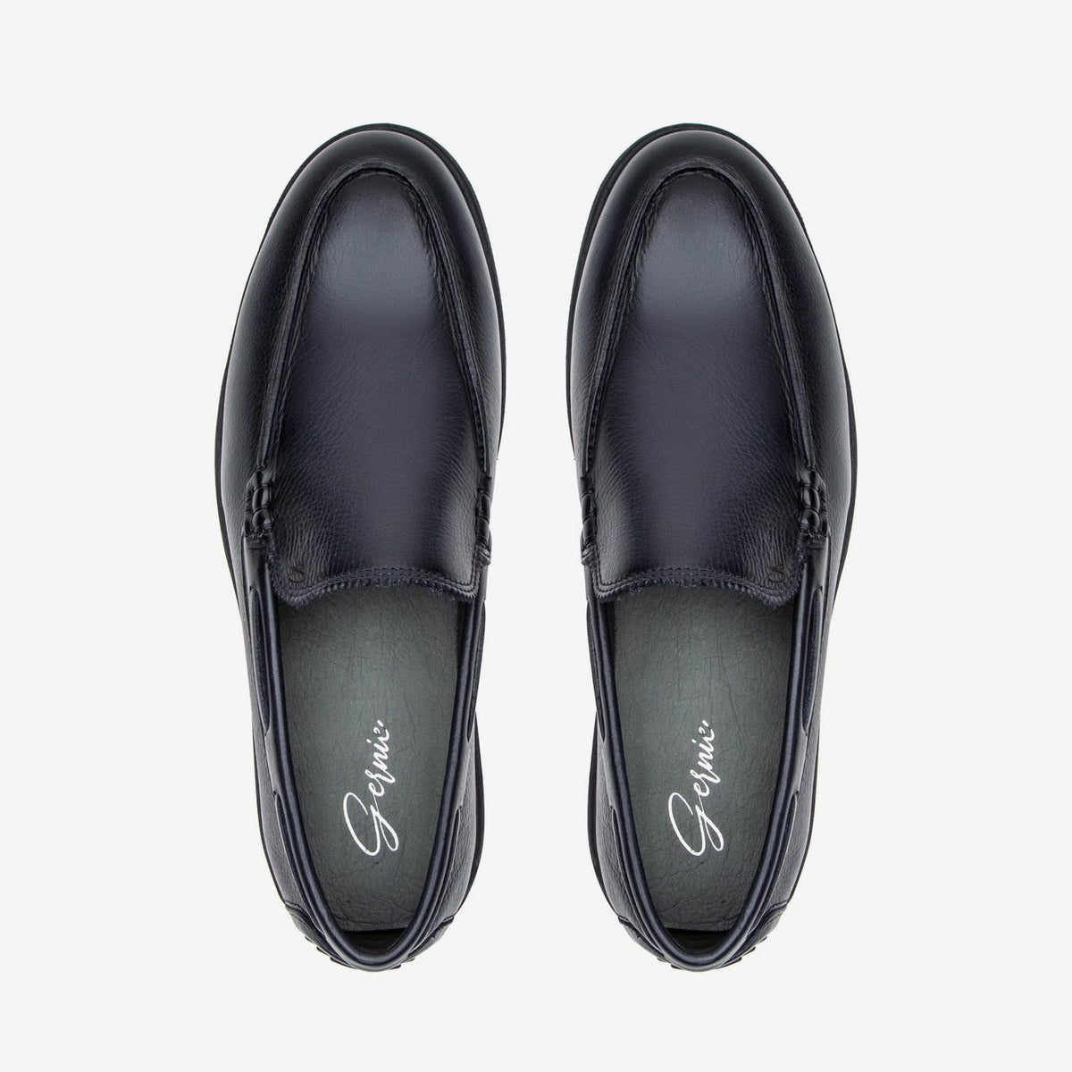 Navy Grainy-