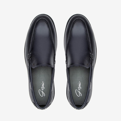 Navy Grainy-