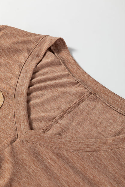 Threaded Pear Zoe Sleeve T Shirt Long Sleeve Top