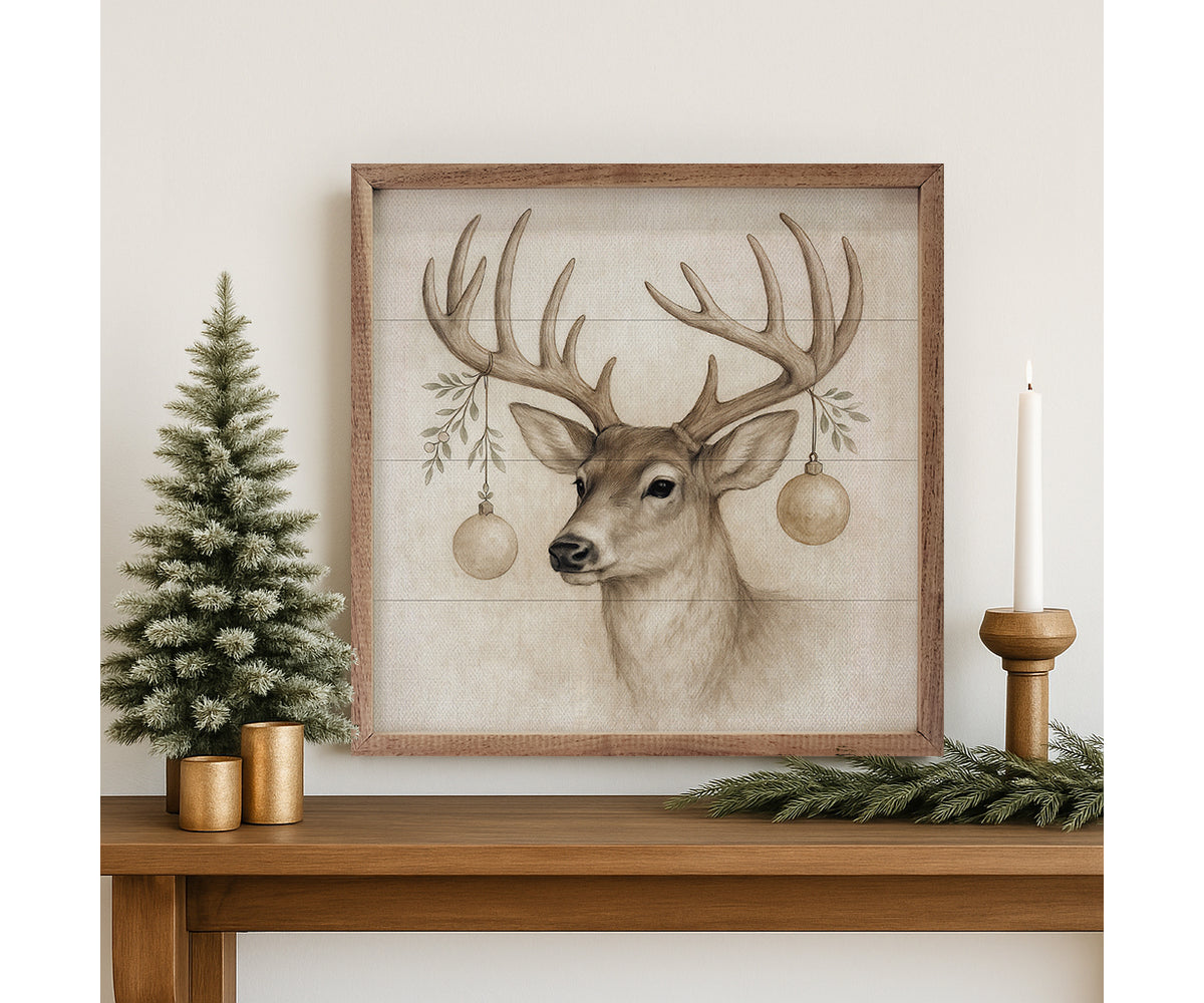 Kendrick Home Holiday Deer