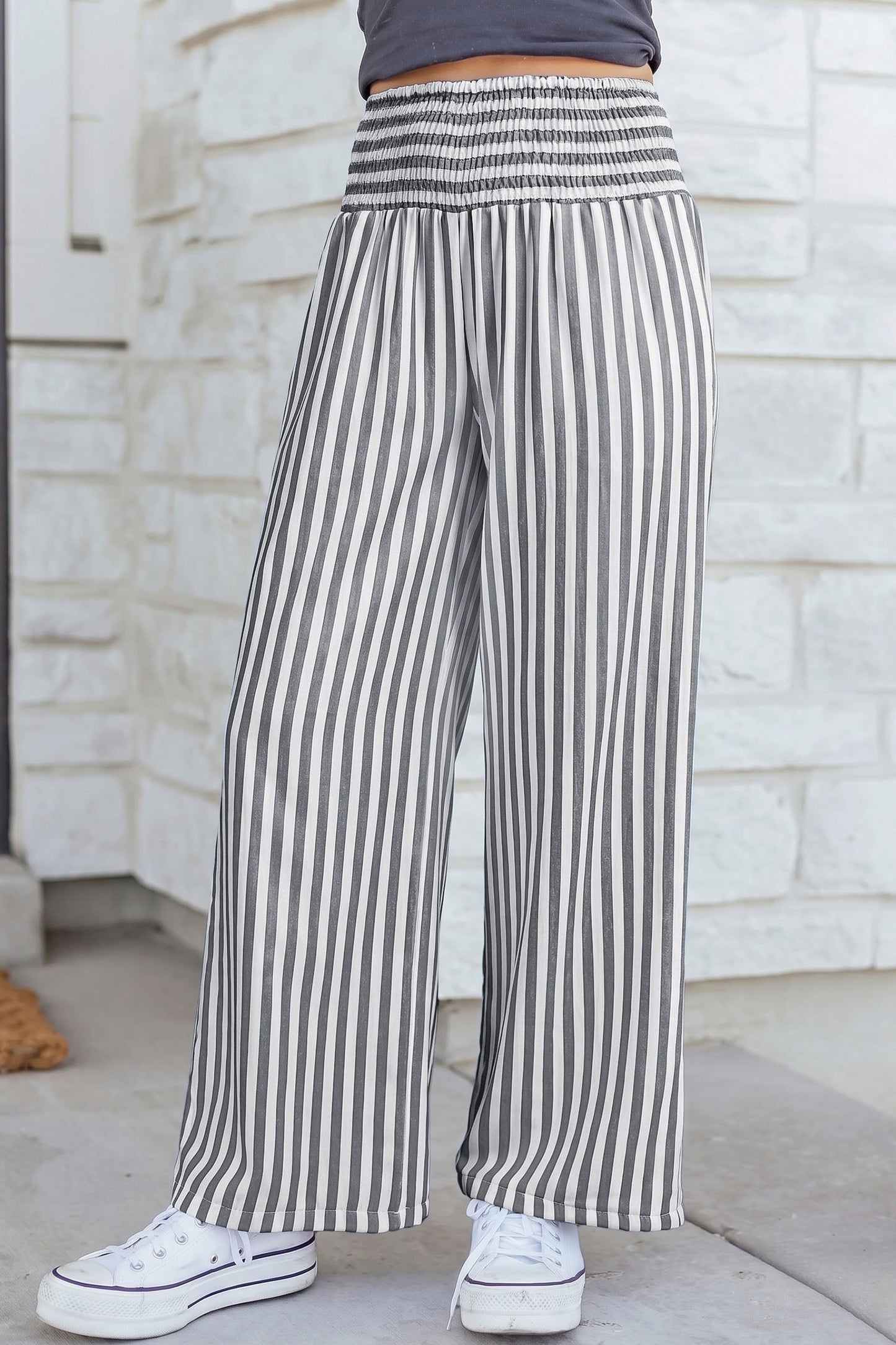 Threaded Pear Marleigh Waist Loose Summer Pants