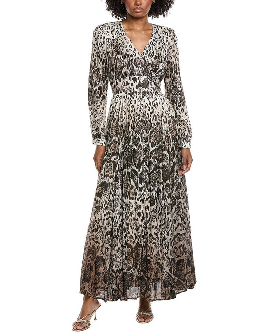 SUNSET LEOPARD PRINT PLACED PR-