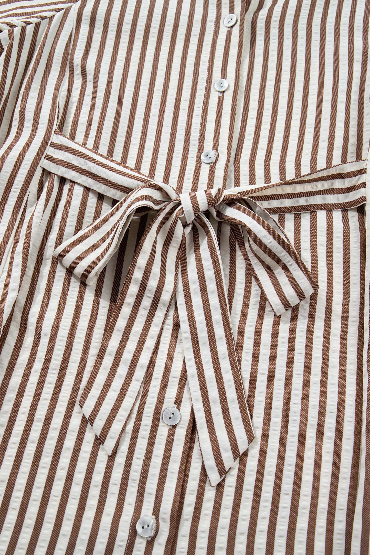 Threaded Pear Hanna Sleeve Down Mini Shirt