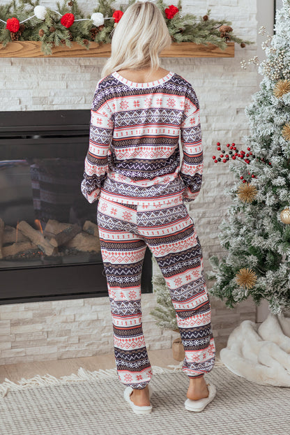 Threaded Pear Iris 2pcs Lounge Pant Set