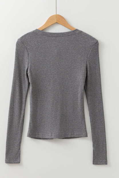Threaded Pear Elliana Knit Down Slim Cardigan