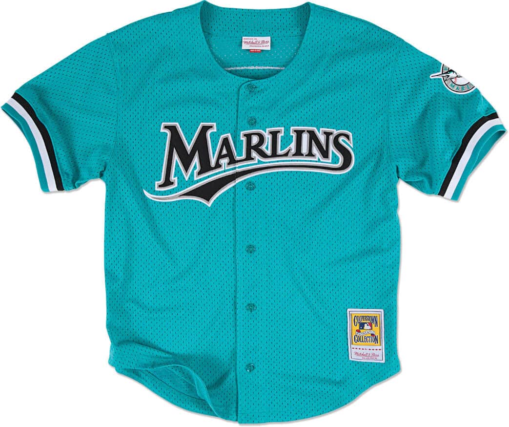 Mitchell & Ness MLB Authentic Batting Practice Jersey - Marlins 1995 Andre Dawson