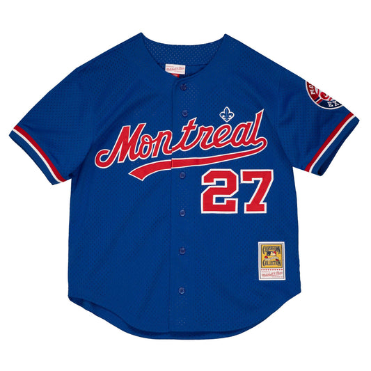 Mitchell & Ness MLB Authentic Bp Bf Jersey Montreal Expos 1997 Vladimir Guerrero Jerseys