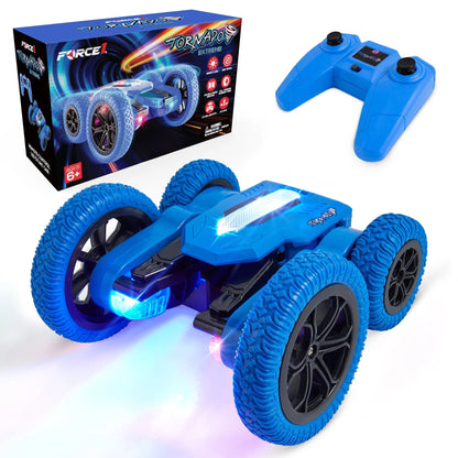 Blue car and blue remote-