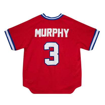 Mitchell & Ness Men's MLB Authentic Bp Jersey - Pullover Braves 1980 Dale Murphy