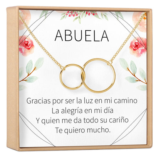 Abuela Gift Necklace - Regalo Para Abuela