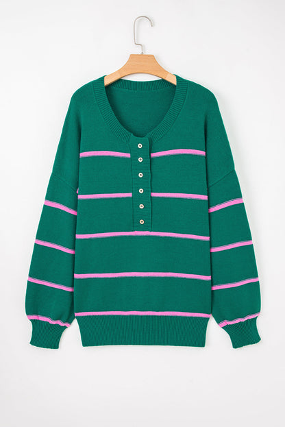 Threaded Pear Coraline Half Drop Shoulder PLUS Sweater