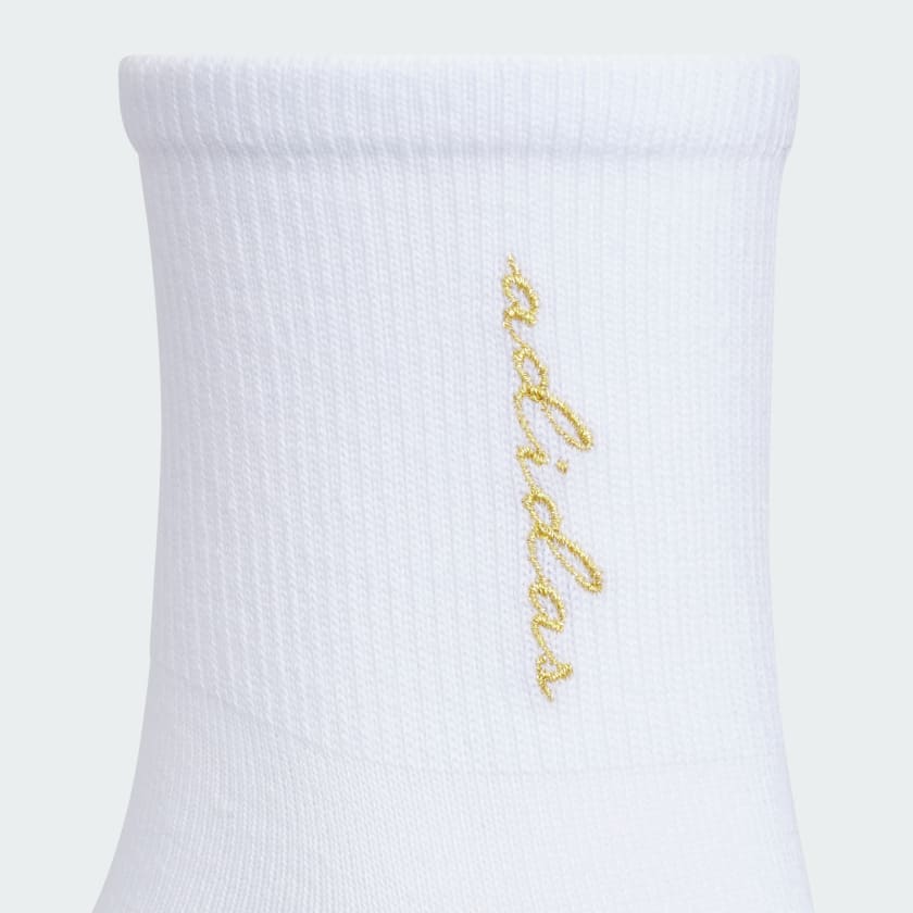 White / Gold Metallic / Silver Metallic-